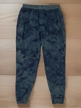 Lululemon Run State Jogger Size Large Tidal Dye Smoke Spruce Black TDMS 76383